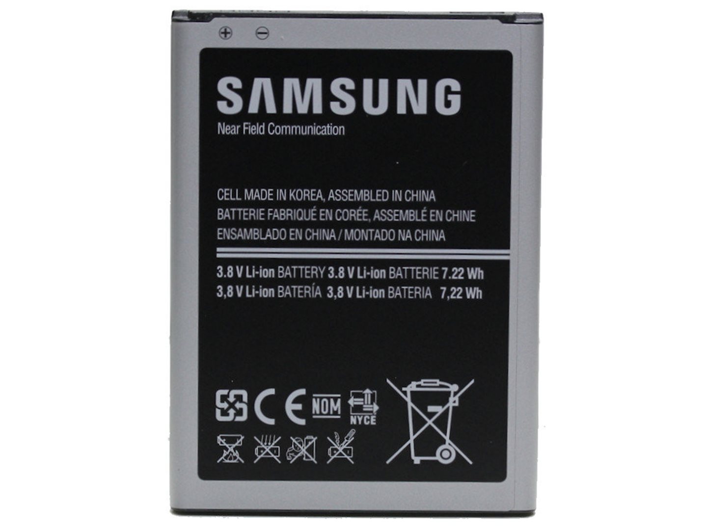 Originální baterie Samsung EB-B500BEB (bez NFC) Li-Ion 1900mAh (EU Blister)