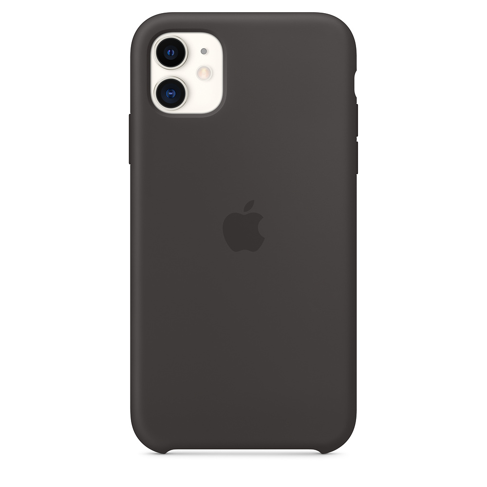 Originální kryt Silicone Case pro Apple iPhone 11, černá
