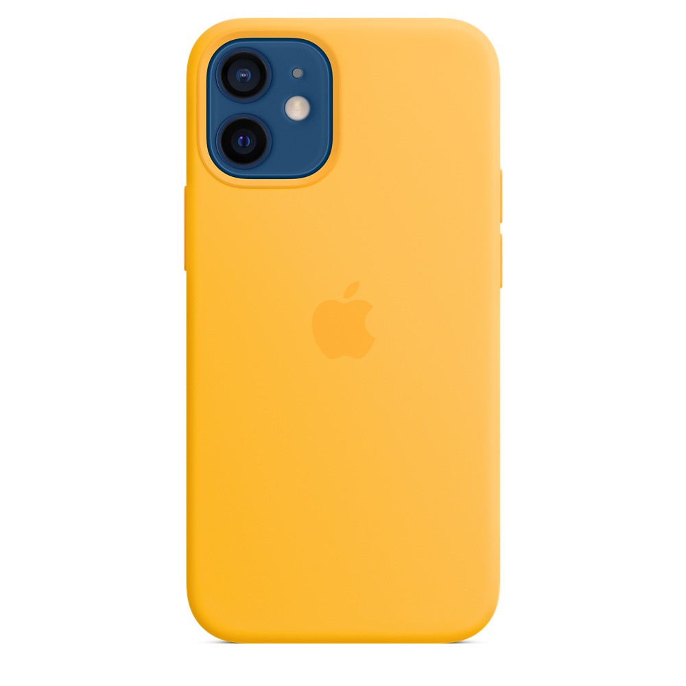 Apple silikonový kryt MagSafe pro Apple iPhone 12 mini, slunečnicová 