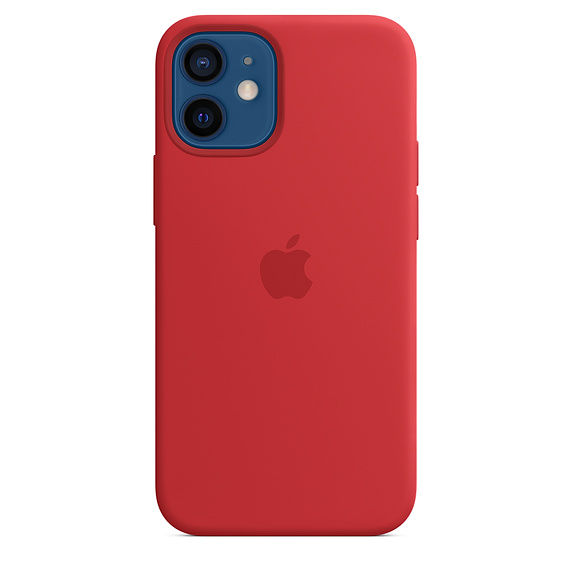 Apple silikonový kryt MagSafe pro Apple iPhone 12 mini, červená