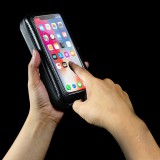 Voděodolné pouzdro WILD MAN ES6 Bicycle Frame Mobile Phone Bag 7inch, černá