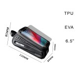 Voděodolné pouzdro WILD MAN ES3 Bicycle Frame Mobile Phone Bag 6.5", černá