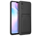 Ochranný kryt Forcell CARD pro Xiaomi Redmi 9A/Redmi 9AT, černá