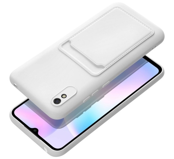 Ochranný kryt Forcell CARD pro Xiaomi Redmi 9A/Redmi 9AT, bílá