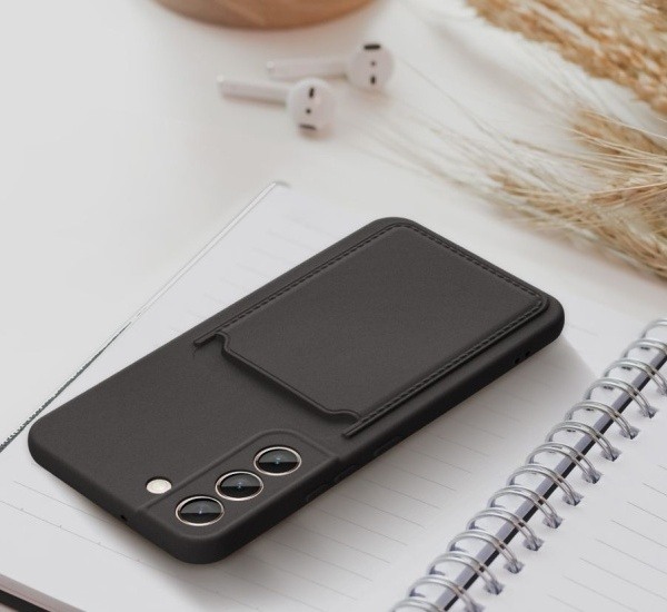 Ochranný kryt Forcell CARD pro Samsung Galaxy A12, černá
