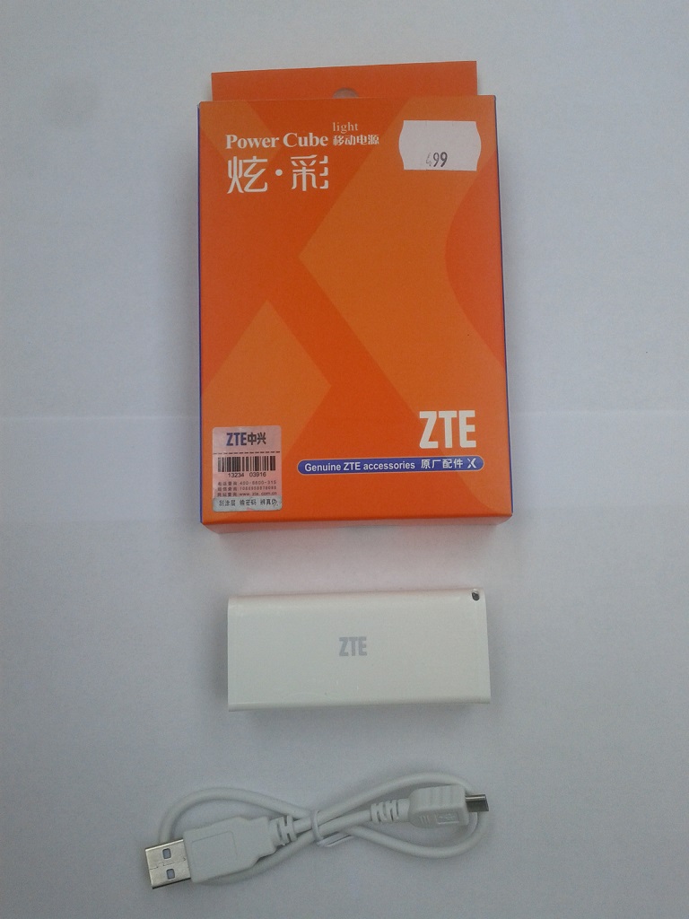  Externí dobíjecí baterie ZTE Power Cube P21 2200 mAh