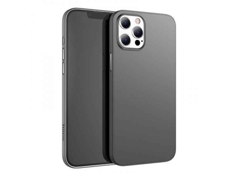 Silikonové pouzdro Hoco Thin Series High pro Apple iPhone 13 Pro Max, transparentní černá