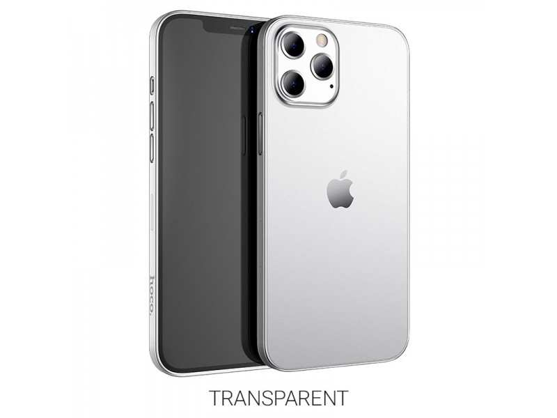 Silikonové pouzdro Hoco Thin Series High pro Apple iPhone 12 Pro Max, transparentní