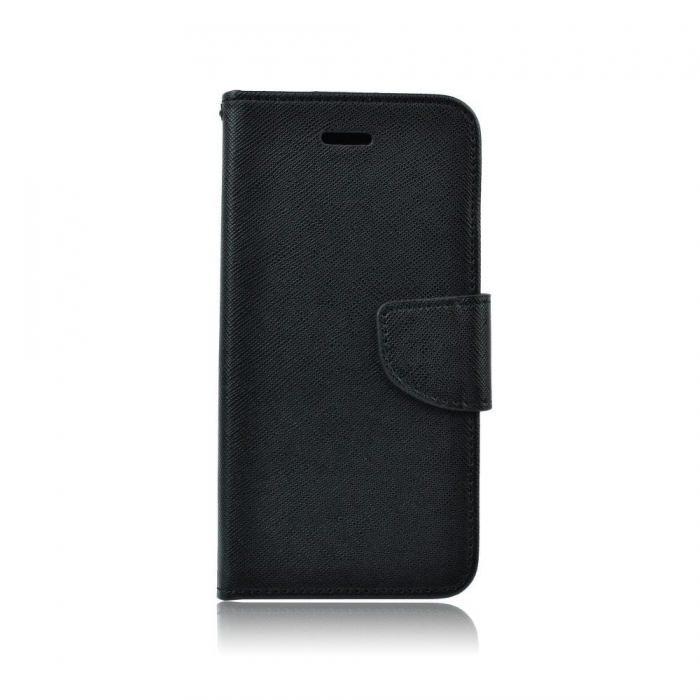 Flipové pouzdro Fancy Diary pro Samsung Galaxy S21, černá