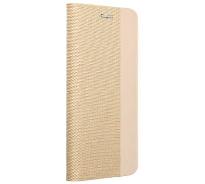 Flipové pouzdro SENSITIVE pro Xiaomi Redmi Note 11 Pro 4G / Note 11 Pro 5G, zlatá