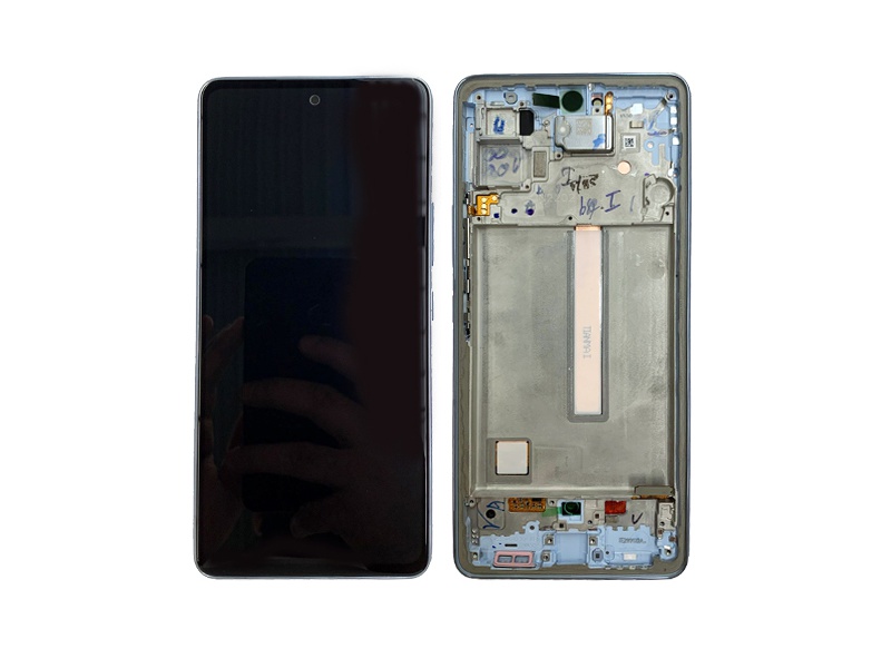LCD + dotyk + rámeček pro Samsung Galaxy A53 5G, black (Service Pack) + DOPRAVA ZDARMA