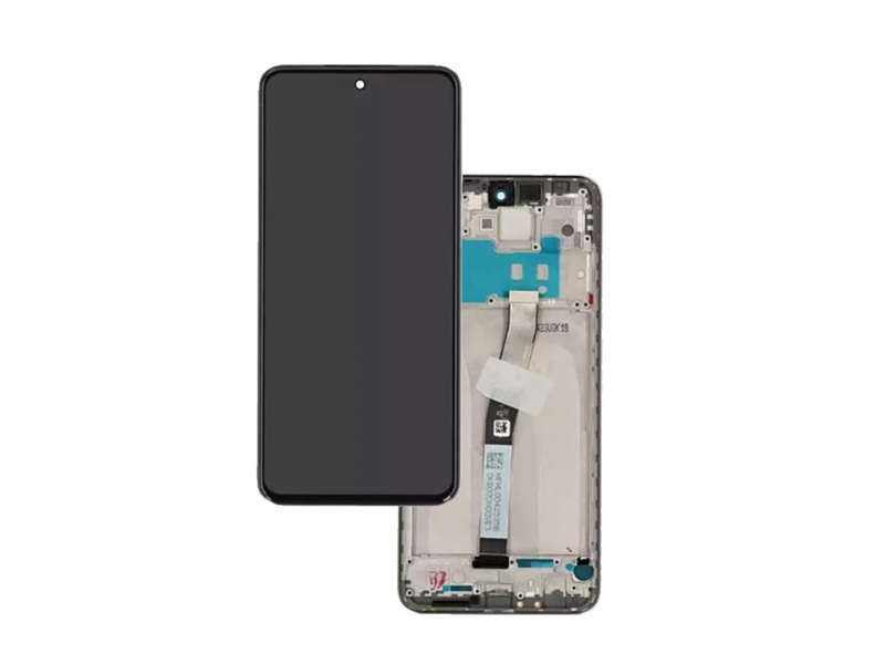 LCD + dotyk + rámeček pro Xiaomi Redmi 10, tarnish (Service Pack)
