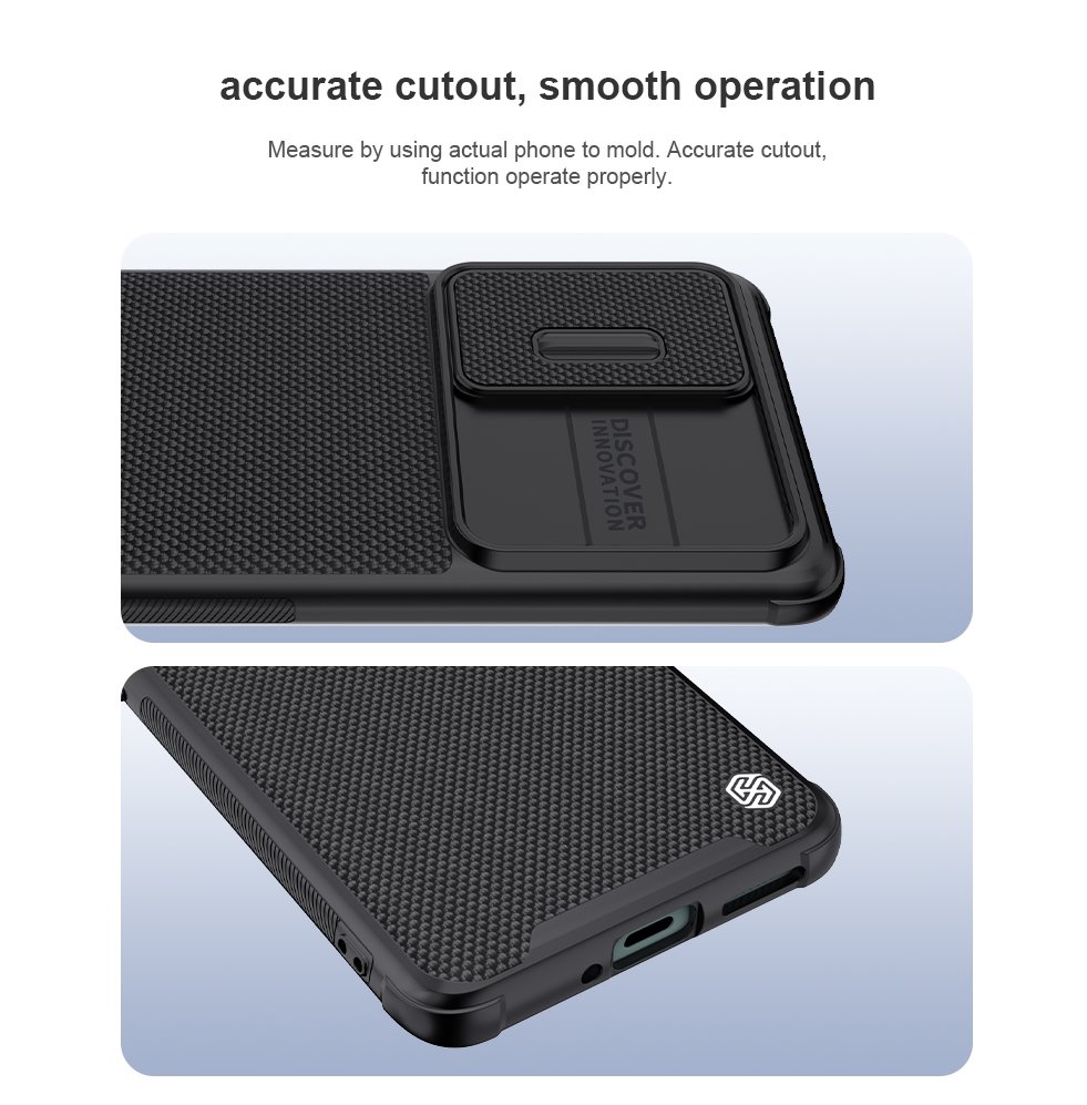 Zadní kryt Nillkin Textured PRO Hard Case pro Xiaomi 12, černá