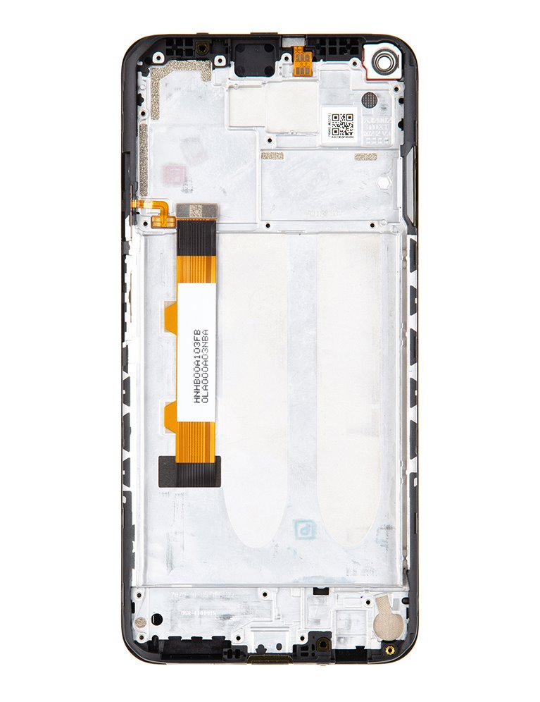 LCD + dotyk + přední kryt pro Xiaomi Redmi Note 9T, black (Service Pack)