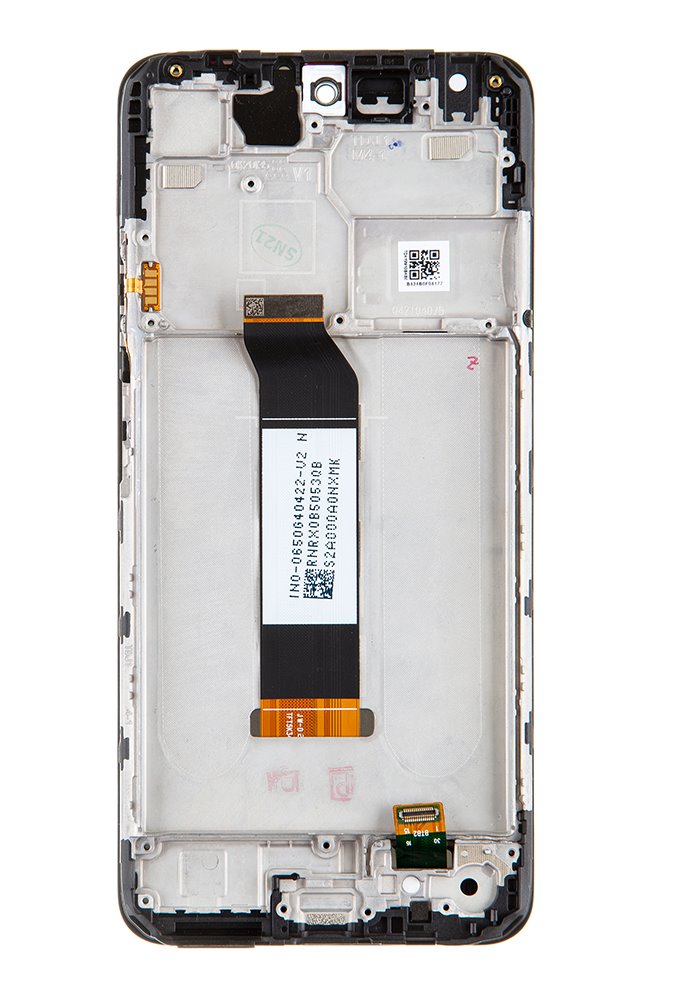 Levně LCD + dotyk + přední kryt pro Xiaomi Redmi Note 10 5G, tarnish ( Service Pack )