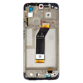 LCD + dotyková deska + přední kryt pro Xiaomi Redmi 10 (2022), black ( Service Pack)