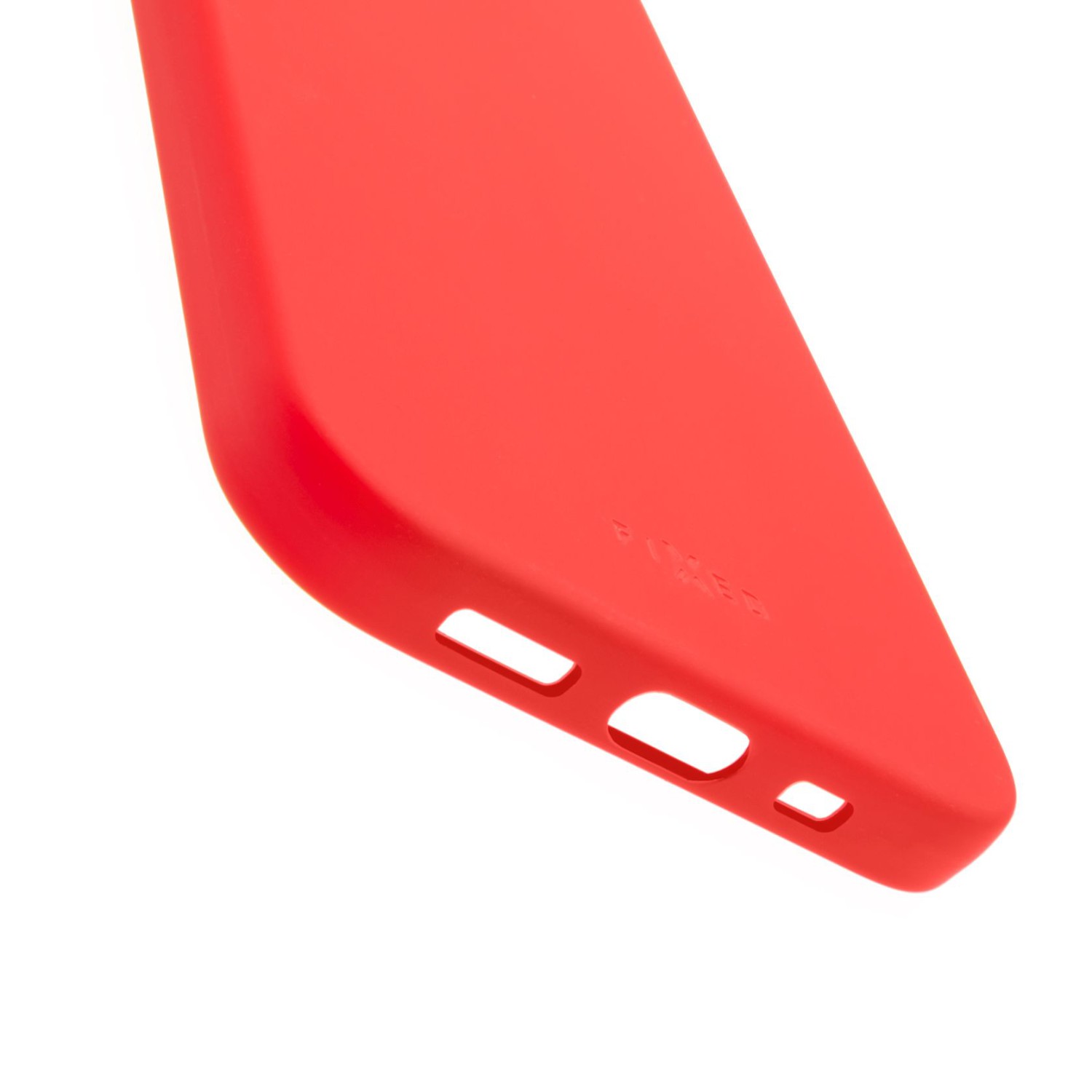 Zadní pogumovaný kryt FIXED Story pro Apple iPhone 14, červená