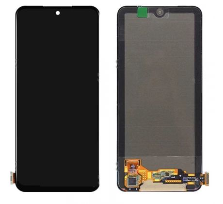 Levně LCD + dotyk + přední kryt pro Xiaomi Redmi Note 11 NFC, black ( Service Pack )
