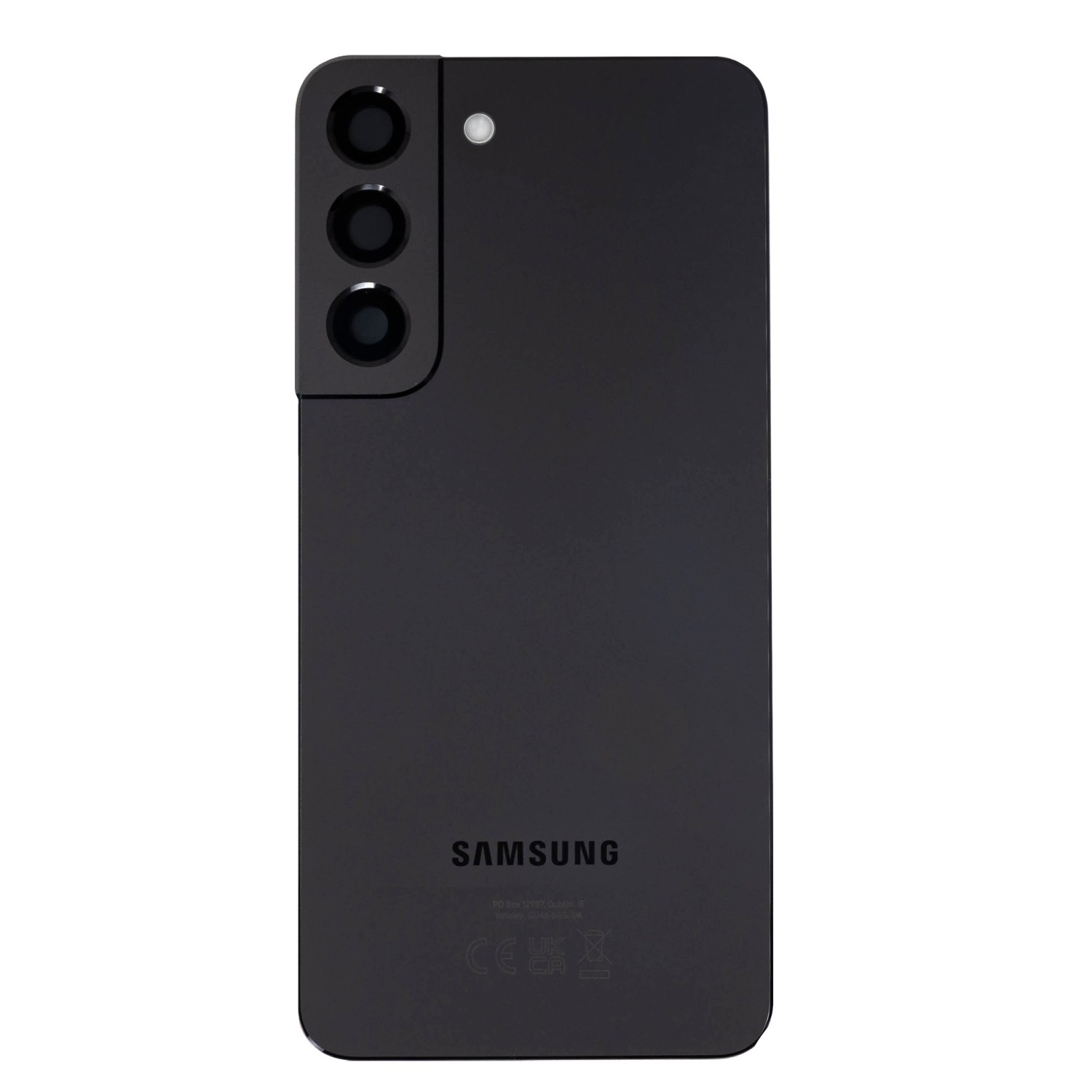 Kryt baterie Samsung Galaxy S22, phantom black (Service Pack)