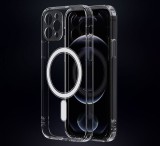 Ochranný kryt Mag Cover pro Apple iPhone 12, transparentní