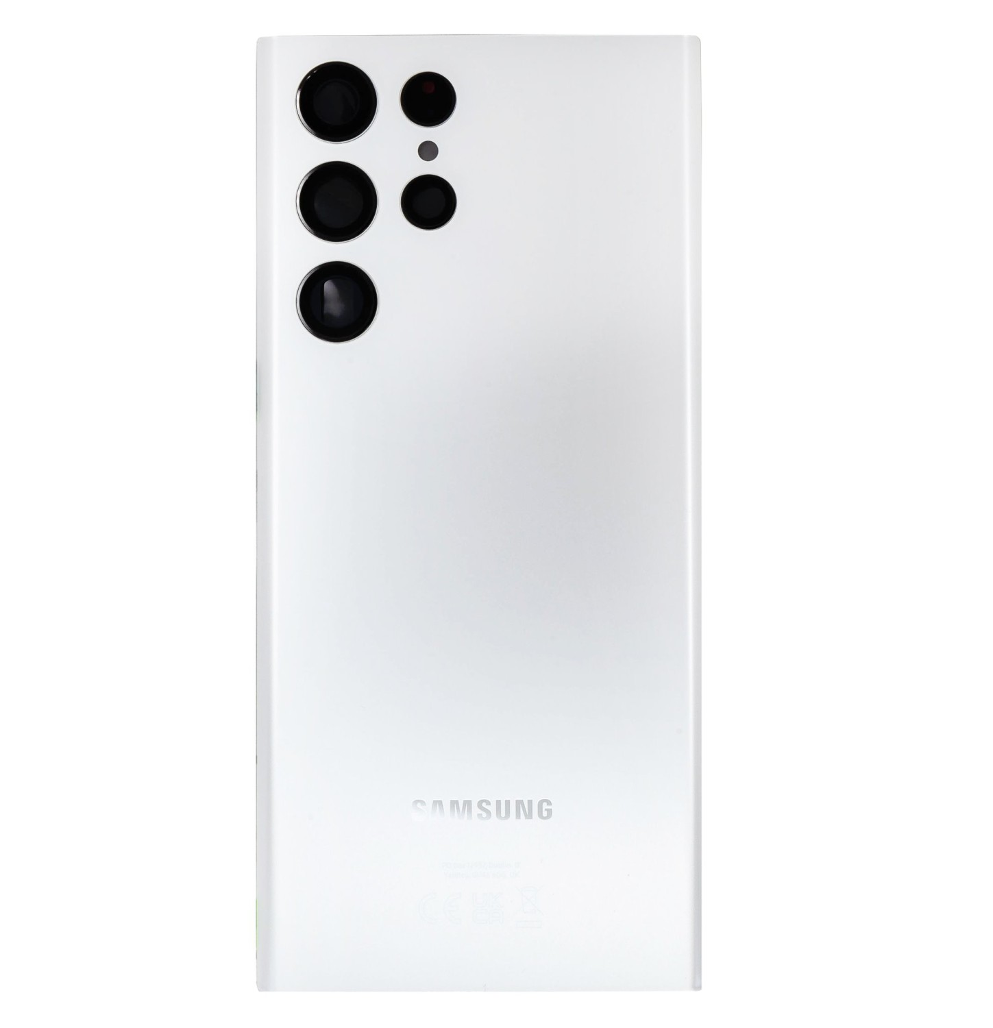 Kryt baterie Samsung Galaxy S22 Ultra, phantom white (Service Pack)
