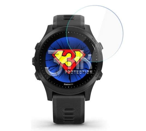 Hybridní sklo 3mk Watch pro Garmin Forerunner 955 (3ks)