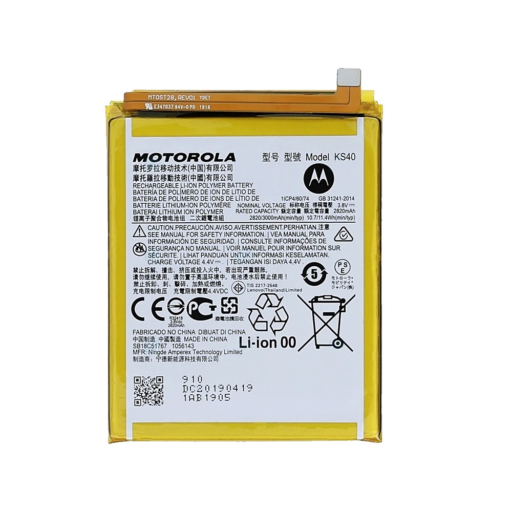 Baterie KS40 Motorola 3000mAh Li-Ion (Service Pack)