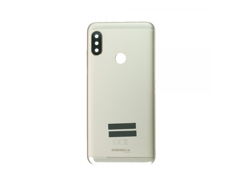 Zadní kryt baterie pro Xiaomi Mi A2 Lite, gold (OEM)