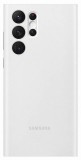 Flipové pouzdro Clear View EF-ZS908CWE pro Samsung Galaxy S22 Ultra, bílá