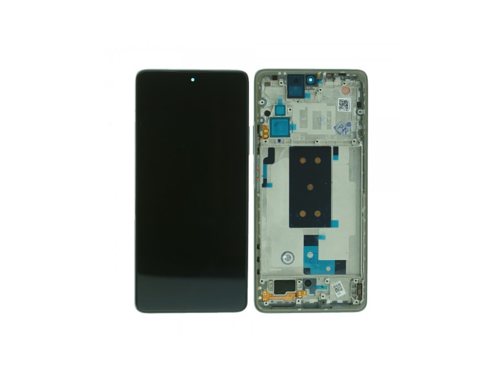 LCD + dotyk + přední kryt pro Xiaomi 11T, grey