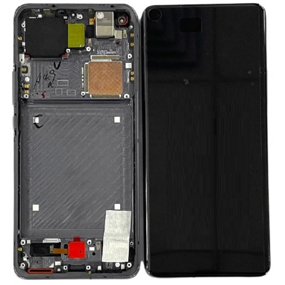 LCD + dotyk + přední kryt pro Xiaomi Redmi Note 11S, black ( Service Pack ) + DOPRAVA ZDARMA