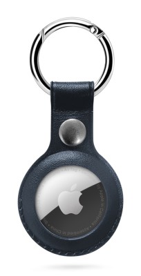 Kožené pouzdro Epico Case pro Airtag, modrá