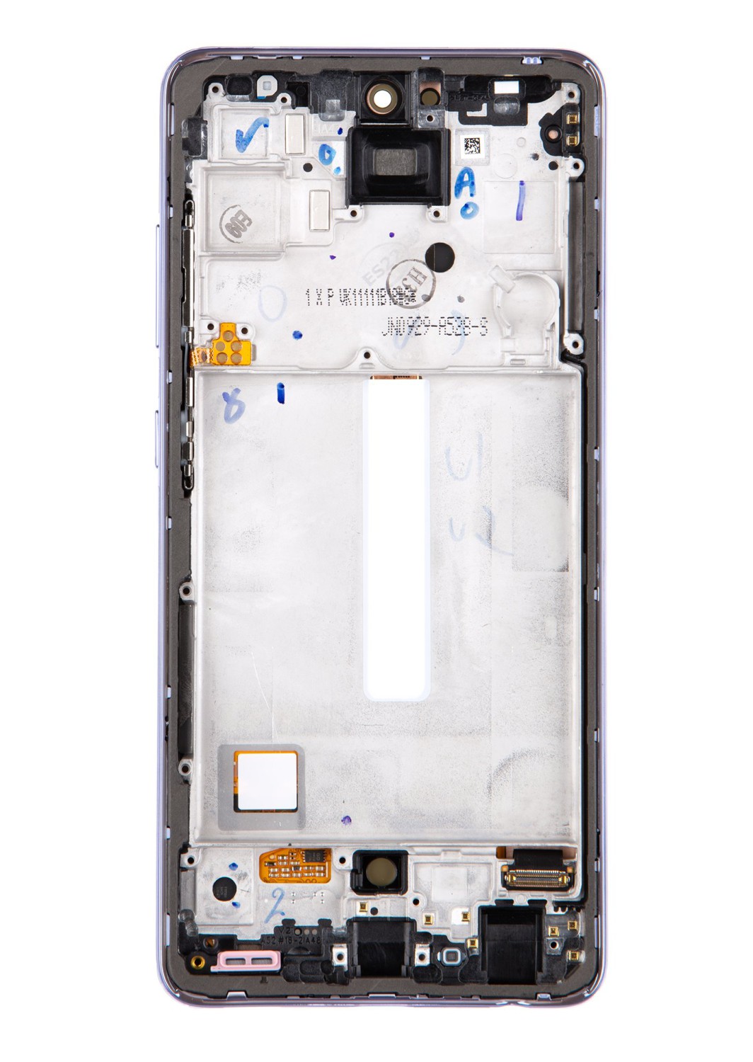 LCD + dotyková deska pro Samsung Galaxy A52/A52 5G, violet ( Service Pack ) + DOPRAVA ZDARMA