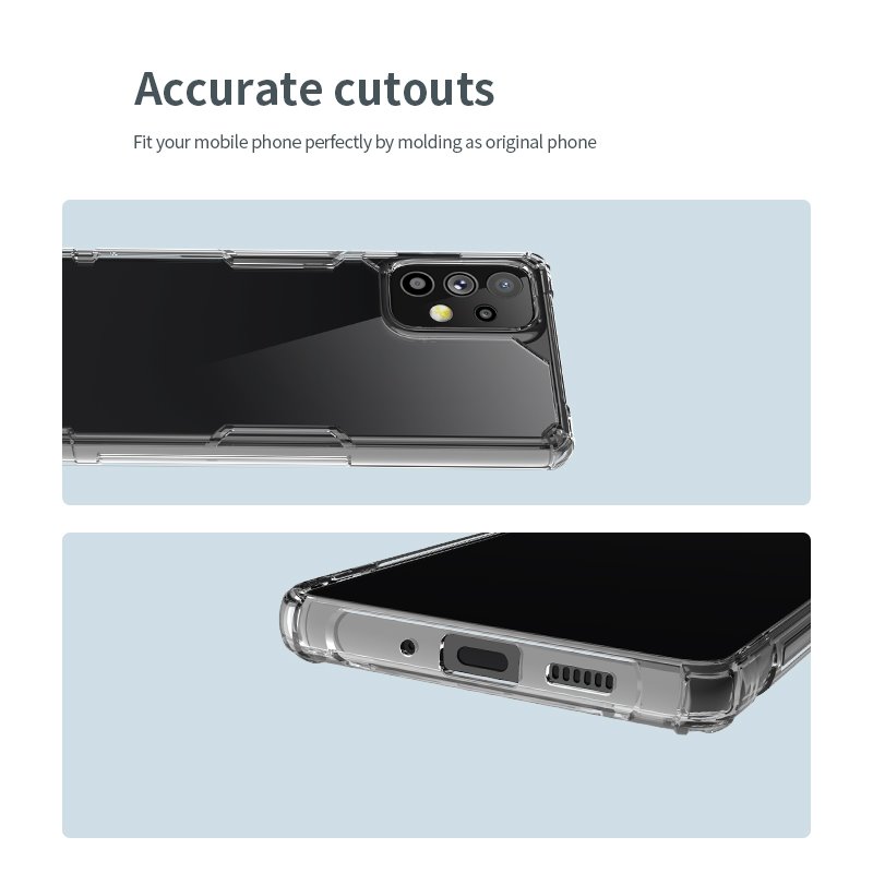 Ochranný kryt Nillkin Nature TPU PRO pro Apple iPhone 14 Pro Max, modrá
