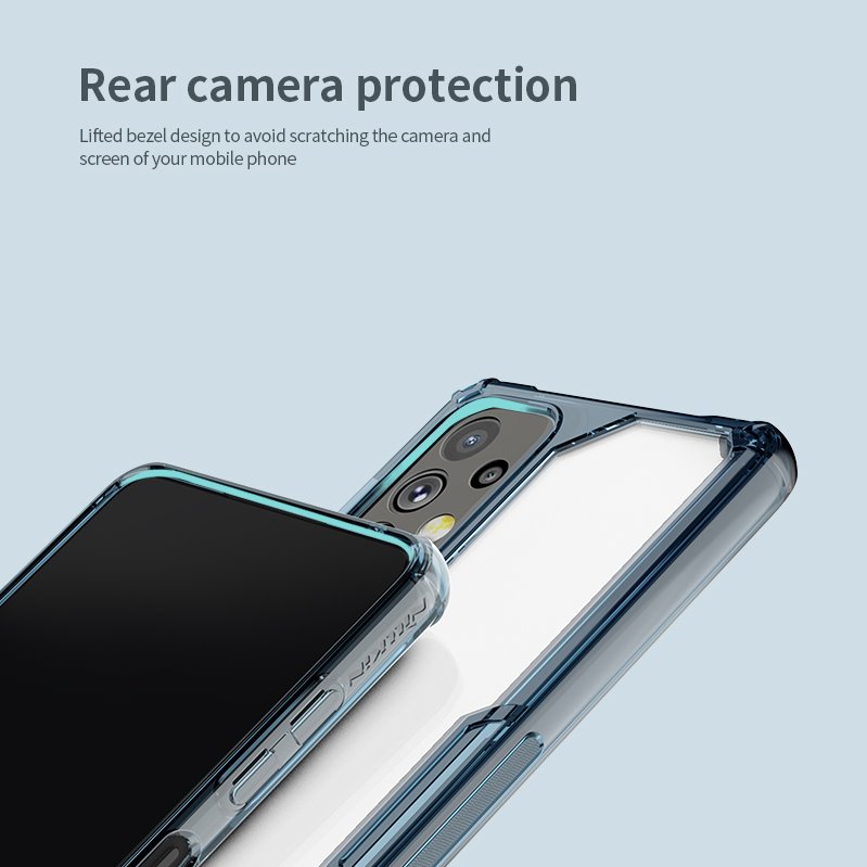 Ochranný kryt Nillkin Nature TPU PRO pro Apple iPhone 14 Plus, modrá