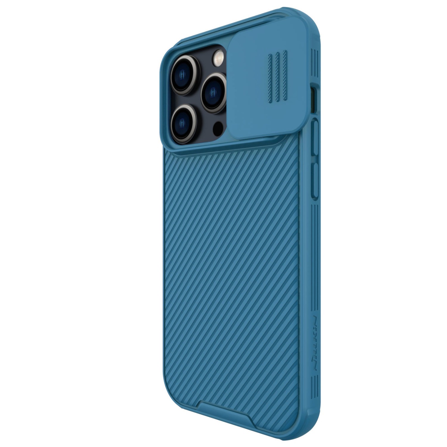 Levně Zadní kryt Nillkin CamShield Pro pro Apple iPhone 14 PRO MAX, modrá
