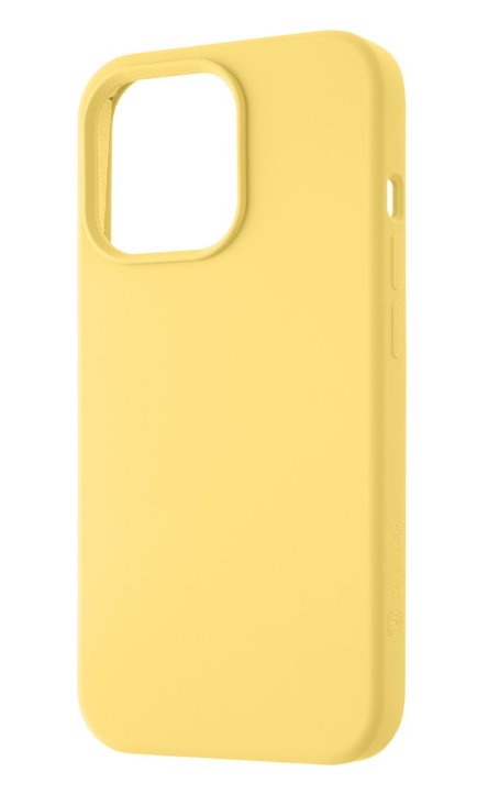Levně Zadní kryt Tactical Velvet Smoothie pro Apple iPhone 14 Pro, banana