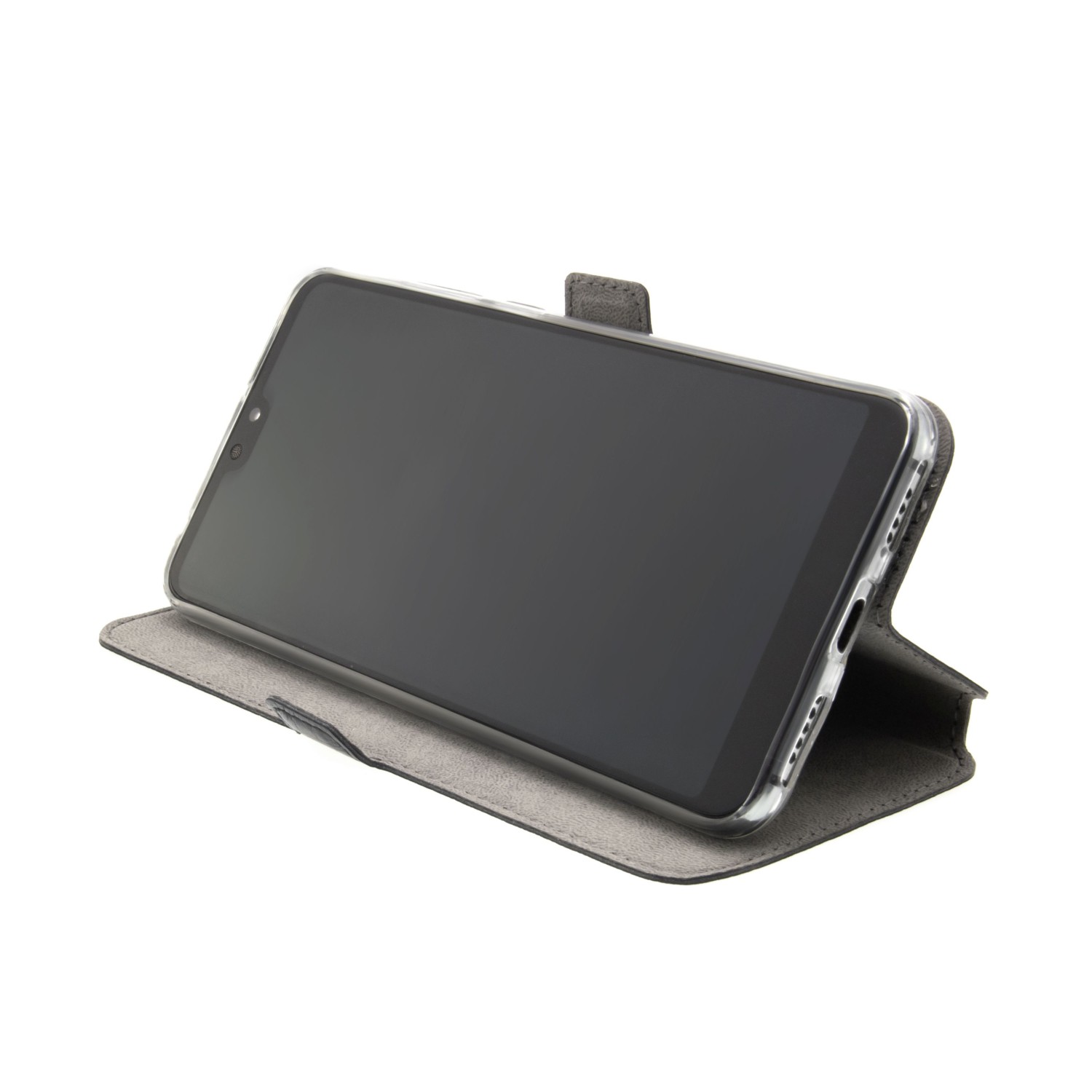 Tenké flipové pouzdro FIXED Topic pro Huawei Y90, černá (obrázek 5)