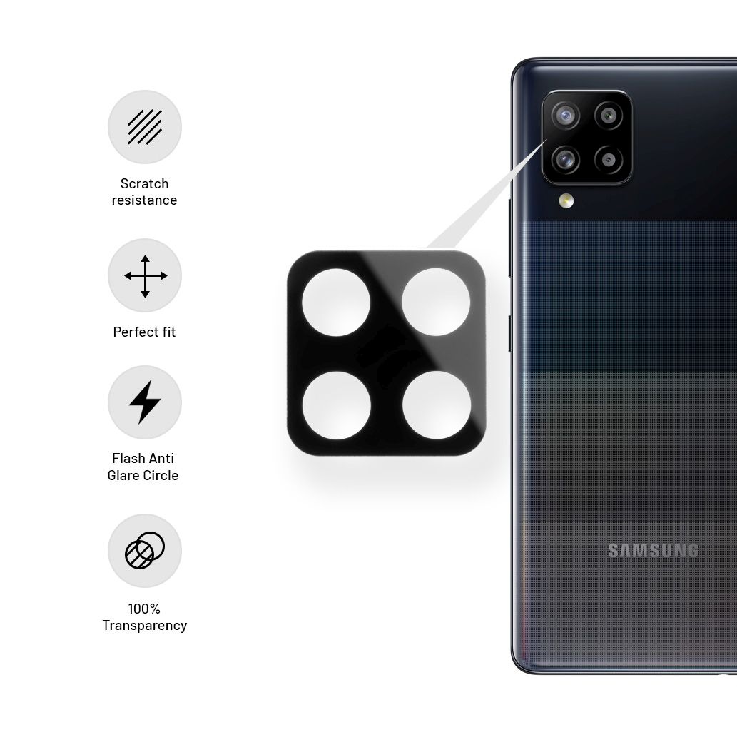 Ochranné sklo fotoaparátu FIXED pro Samsung Galaxy M13