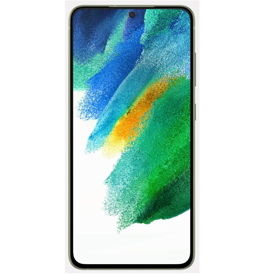 Samsung Galaxy S21 FE 5G 6GB/128GB zelenáV CENĚ 199 Kč - Silikonový držák mobilního telefonu na kolo FIXED Bikee, limetková