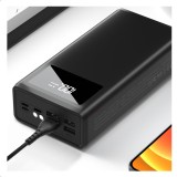 XO Design PR124 Powerbanka 40000mAh, černá