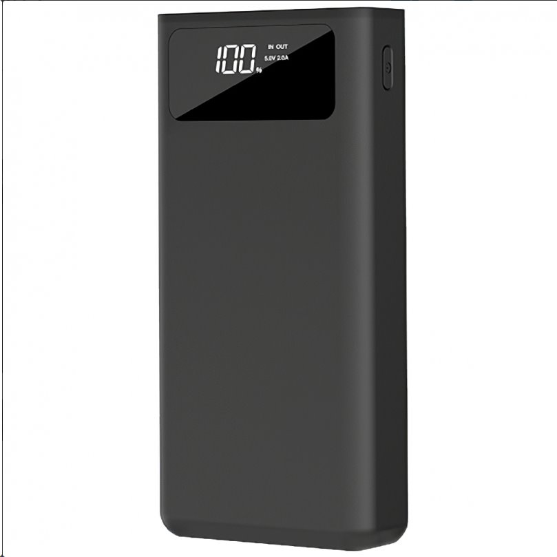 XO Design PR124 Powerbanka 40000mAh, černá