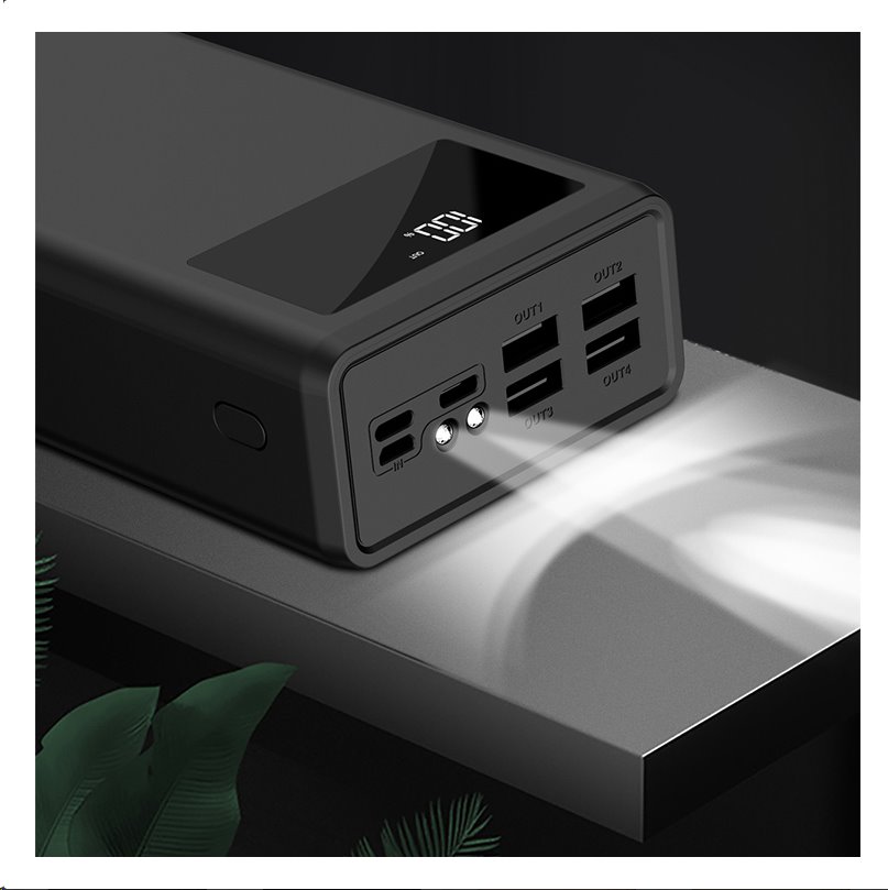 XO Design PR124 Powerbanka 40000mAh, černá