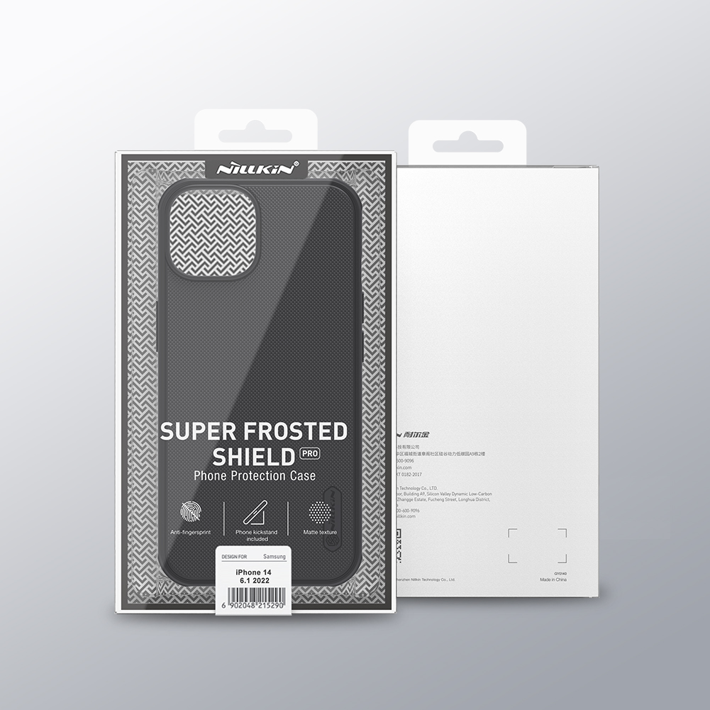 Zadní kryt Nillkin Super Frosted PRO pro Apple iPhone 14, černá