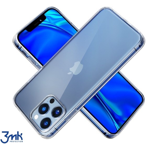 Silikonové pouzdro 3mk Clear Case pro Apple iPhone 14 Pro, čirá