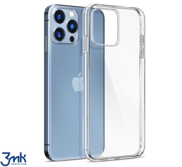 Silikonové pouzdro 3mk Clear Case pro Apple iPhone 14 Plus, čirá