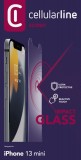 Tvrzené sklo Cellularline Second Glass Ultra pro Apple iPhone 14 Plus