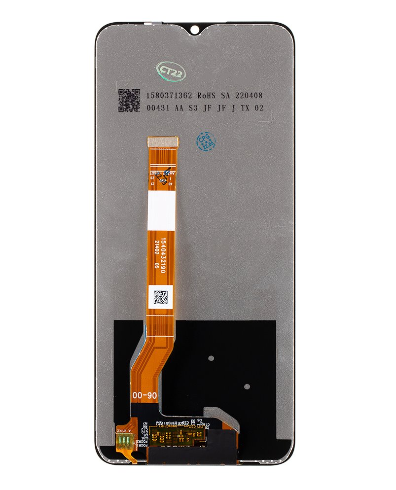 Levně LCD + dotyková deska pro Realme C35, black OEM