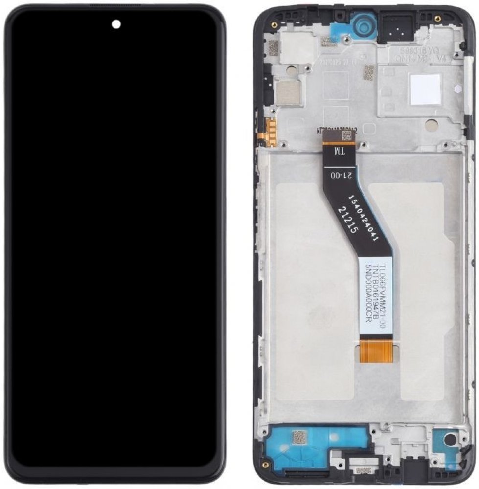 LCD + dotyk + přední kryt pro Xiaomi Redmi Note 11, black + DOPRAVA ZDARMA