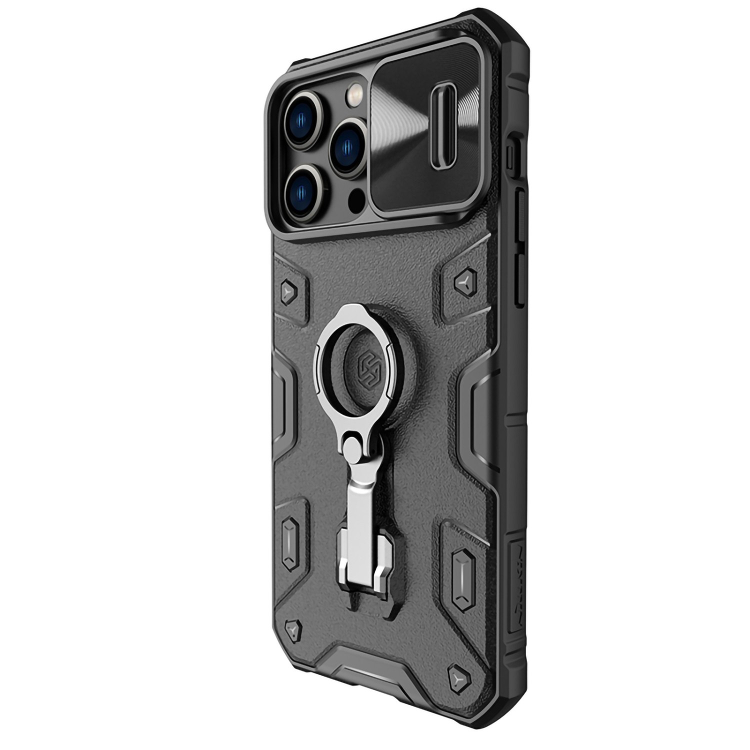 Zadní kryt Nillkin CamShield Armor PRO Magnetic pro Apple iPhone 14 Pro Max, černá.